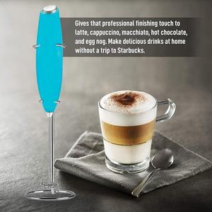 Mini Wireless Automatic Portable Leistungs starke Kunststoff-Milch auf schäumer Handheld Electric <span class=keywords><strong>Milk</strong></span> Foamer Coffee <span class=keywords><strong>Frother</strong></span> - Product Image 5