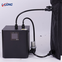 Refroidisseur d'eau LG 220/110V refroidi par eau avec pompe filtrante, machine de récupération de bain de glace pour plongée à froid, vente à chaud