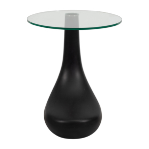 Tavolino artistico con base a forma di mazza da golf e piano in vetro per l'arredamento della casa - Product Image 4