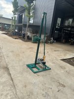 Nueva Perforadora Eléctrica Dolphim de 220V, Equipo de Perforación de Pozos con Trípode Pequeño, Máquina Elevadora para Uso Doméstico, Profundidad de Perforación Máxima de 40m, Diámetro de Perforación de 50-200mm