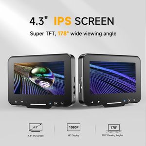 4.3" Digital Pocket 1000X Magnification Electron Inspection Camera Measuring HD Screen 1080P LP043 Microcirculation - Product Image 3