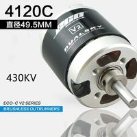 Moteur brushless à aile fixe DUALSKY ECO 4120C-V2 430KV appliqué aux modèles 3D populaires 70E F3A, par exemple EF70 « EDGE 540