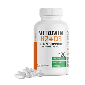 Capsule di Vitamina K2 D3 OEM ad Alta Purezza per Adulti, Supporto Quotidiano per la Salute Immunitaria, Protezione del Cuore e dei Vasi, Mantenimento della Circolazione Sanguigna Normale - Product Image 2