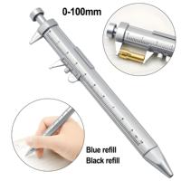 Nuevo Diseño de Calibrador Vernier, Herramienta de Medición, Bolígrafo para Estudiantes y Oficina, Bolígrafo con Punta de Bola para Mapeo, Puede Imprimir Logotipo