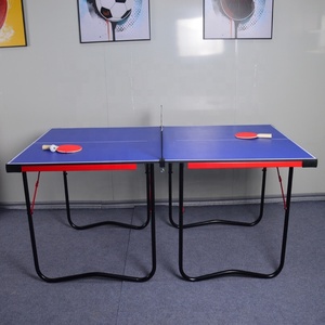 PINJIAN - <span class=keywords><strong>Mesa</strong></span> de <span class=keywords><strong>Ping</strong></span>-<span class=keywords><strong>Pong</strong></span> Plegable de 182 cm, 2 Piezas, para Uso en Interiores y Exteriores - Product Image 4