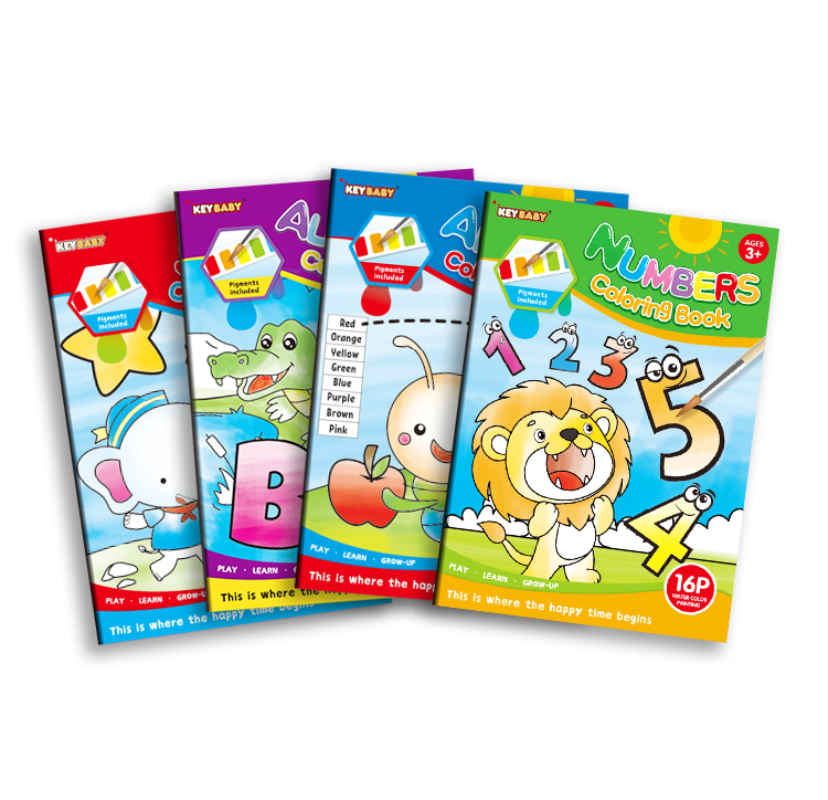 Coloring Books Unisex Kids 2 4