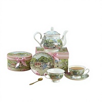 Tasse en céramique créative, rétro et luxueuse, idéale pour le petit-déjeuner, le lait, le jus ou le café, tasse à thé en céramique de luxe