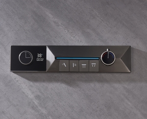 Soffitto luce LED grande soffione <span class=keywords><strong>doccia</strong></span> <span class=keywords><strong>incasso</strong></span> sistema <span class=keywords><strong>termostatico</strong></span> bagno celato <span class=keywords><strong>doccia</strong></span> Set con getti corpo - Product Image 4