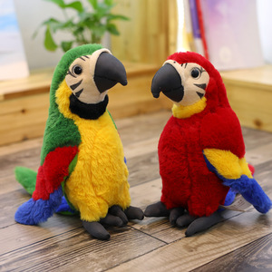 Juguete de Peluche de Simulación de Loro, Ara, Cacatúa, Galerita, Almohada Decorativa Creativa y Divertida, Regalo de Cumpleaños, Regalo de Navidad, Regalo de Año Nuevo - Product Image 6
