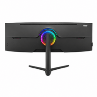 Moniteur incurvé ultra-large 5K DQHD 49 pouces 240 Hz 1 ms IPS, directement de l'usine, moniteur d'ordinateur 5K 120 Hz pour PC Gaming Cafe
