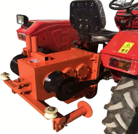 Treuil à câble pour tracteur de 8 tonnes, treuil à câble robuste pour le tirage de lignes électriques, capacité de traction de 8000 kg, tire-câble mécanique