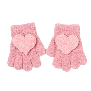 <strong>Cute</strong> Kids Winter <strong>Gloves</strong> Full Fingers Knit <strong>Gloves</strong> Children Stretchy Warm <strong>Gloves</strong> for Boys Girls - Product Image 3