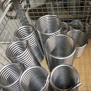 Chất lượng tốt trao đổi nhiệt ngưng tụ và thiết bị bay hơi đôi ống cuộn hình thành máy uốn - Product Image 4