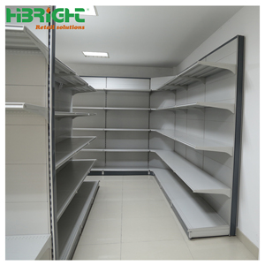 2024 חם מכירה כבדה כבדה חד צדדית תצוגת ברזל סופרמרקט גונדולה מדפה חומר מתכתי - Product Image 4