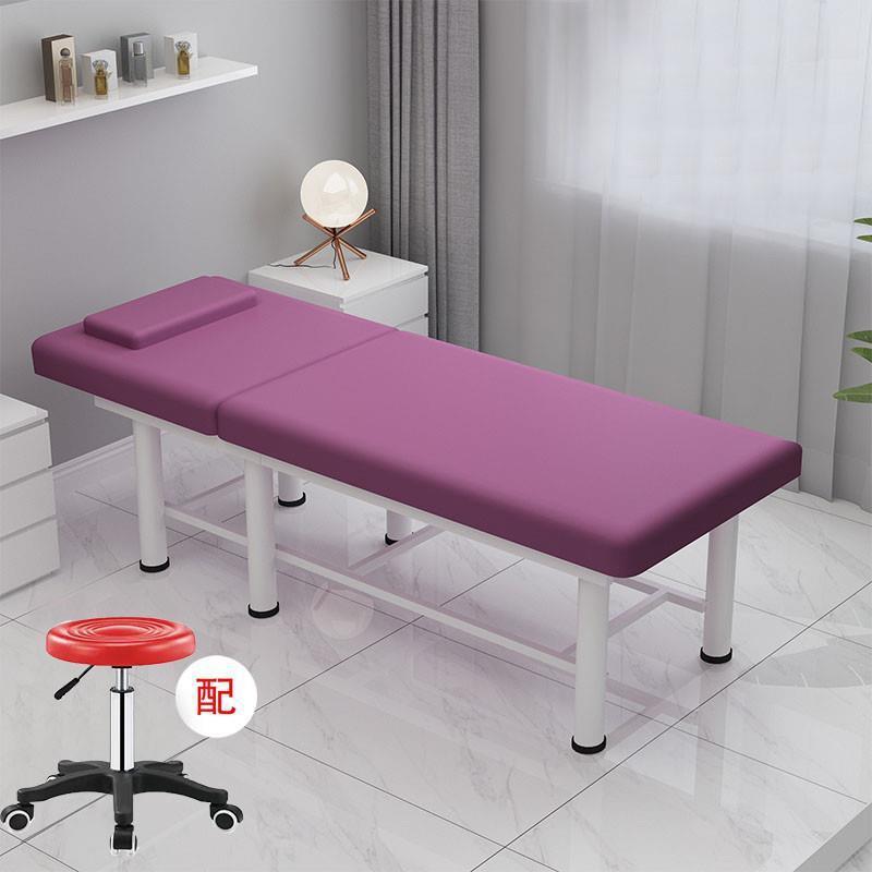 Carré violet 60*180 avec tabouret