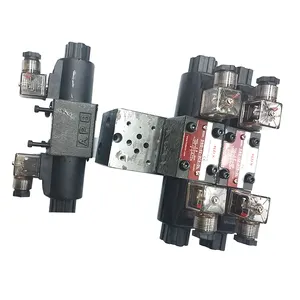 New Hot Selling Customized 3 Oil Circuit Block Electromagnetic Pressure Valve Hydraulic Valve Oil Group