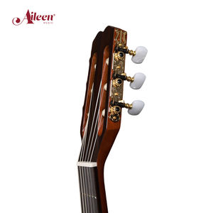 NOVITÀ Chitarra <span class=keywords><strong>Classica</strong></span> Elettrificata Thinline 39" in Abete Massello con Finitura Opaca Metallizzata e Pickup Attivo (AEC17SEC) - Product Image 2
