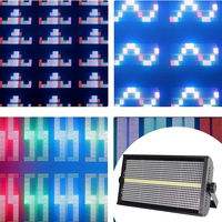 Luz estroboscópica de 200W LED RGBW 48 + 8 segmentos DMX512 Wash Background Stage Uplight para Party Disco KTV-Luces profesionales para DJ