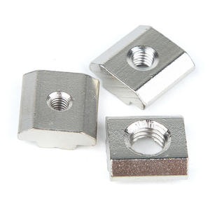 Accessoires de profilés en aluminium standard européen Deying Industrial 20304045 / Vis à glissière carrées de type T en acier au carbone, écrous - Product Image 2