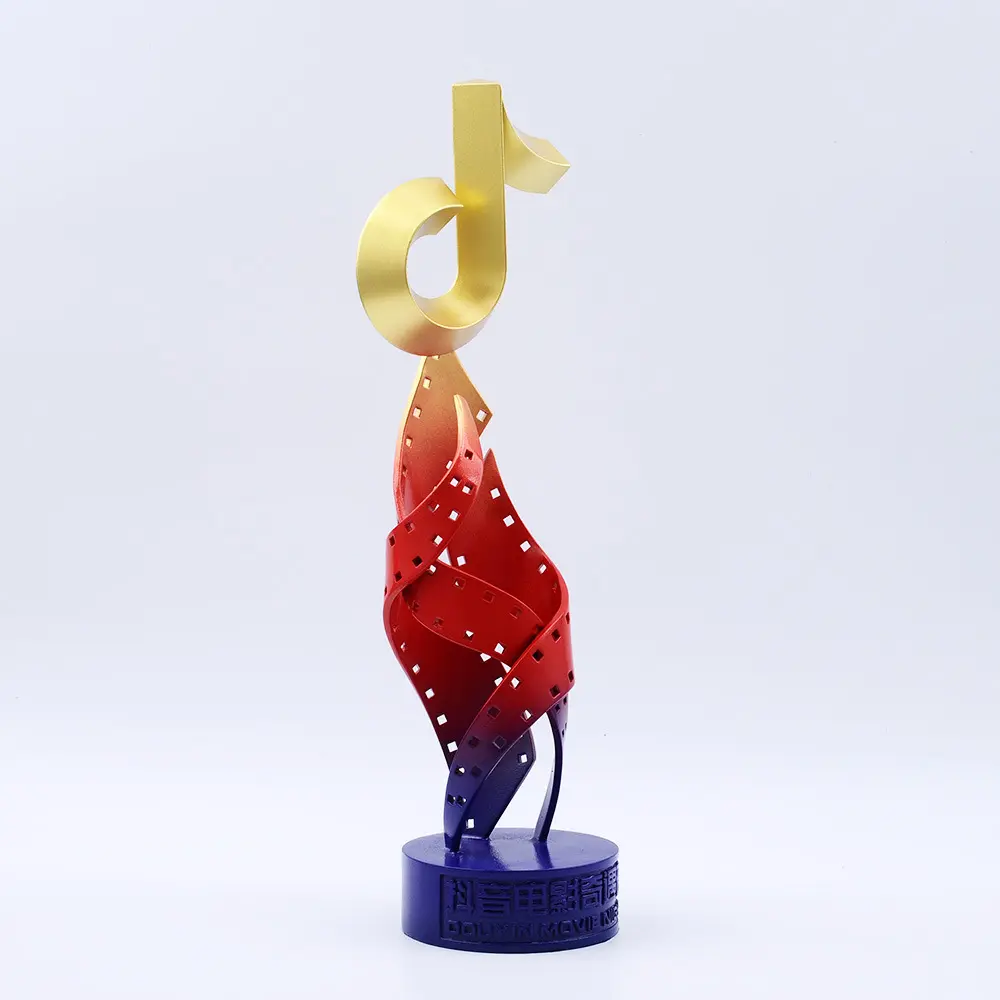 Aluminiumlegierung-Platte individuelles Logo Youtube-Spielknopf Preis Kristall Trophy Acryl-Auszeichnungen Geschäftsunternehmen Veranstaltungen Geschenke