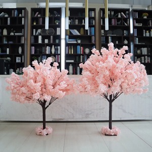 Albero <span class=keywords><strong>di</strong></span> <span class=keywords><strong>Fiori</strong></span> Artificiali Rosa Brillante, Bianco, Rosa Intenso e <span class=keywords><strong>Salmone</strong></span> da 1,2 M, Albero <span class=keywords><strong>di</strong></span> Ciliegio Finto per Decorazioni Matrimoniali - Product Image 3