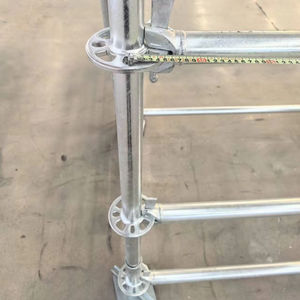 Échafaudage Ringlock galvanisé à chaud moderne MINGLEI, haute résistance, capacité de charge de 800 kg, hauteur de 15 à 22 pieds pour le soutènement des bâtiments - Product Image 1