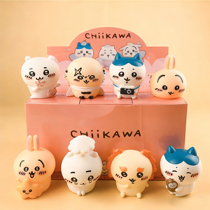 8PCS ちいかわ ブラインドボックス アニメフィギュアセット カートゥーンフィギュア PVCアニメフィギュア像モデル玩具 卸売 - Product Image 1