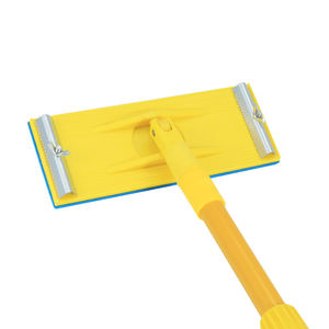 Support de papier abrasif pour ponceuse manuelle de 22 cm avec pinces métalliques, bloc de ponçage manuel pour bois, cloisons sèches, polissage du métal, <span class=keywords><strong>outil</strong></span> abrasif - Product Image 4