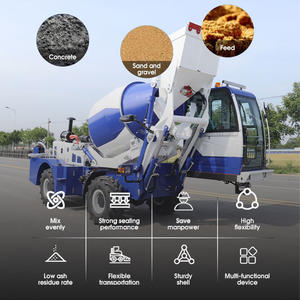 Venta al por mayor 1,8/2,6/3,6/4 M³ Camiones mezcladores autoalimentadores rotativos sincronizados <span class=keywords><strong>de</strong></span> hormigón Cubo <span class=keywords><strong>de</strong></span> carga automática - Product Image 2