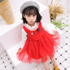 Robe de fête tutu pour filles, vêtements pour enfants de Guangzhou, couleur violette, pour anniversaire, provenant d'un magasin de vente en ligne - Product Image 2