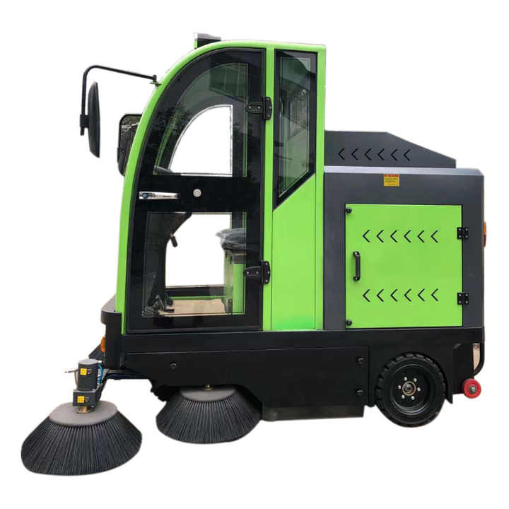 Industrial Ride-on Road Floor Sweeper - Efficient Cleaning