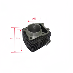오토바이 블록 엔진 bajaj 복서 실린더 블록 용 엔진 실린더 블록 - Product Image 2