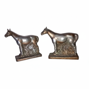 Caballo libro final estatua decoración Animal libro estante pesado libro final, libro final estante, libro final conjunto, - Product Image 1