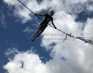 Parque evento juego transfolin de inflables mas saltante infantil bungee 4 <span class=keywords><strong>persona</strong></span> en venta - Product Image 5