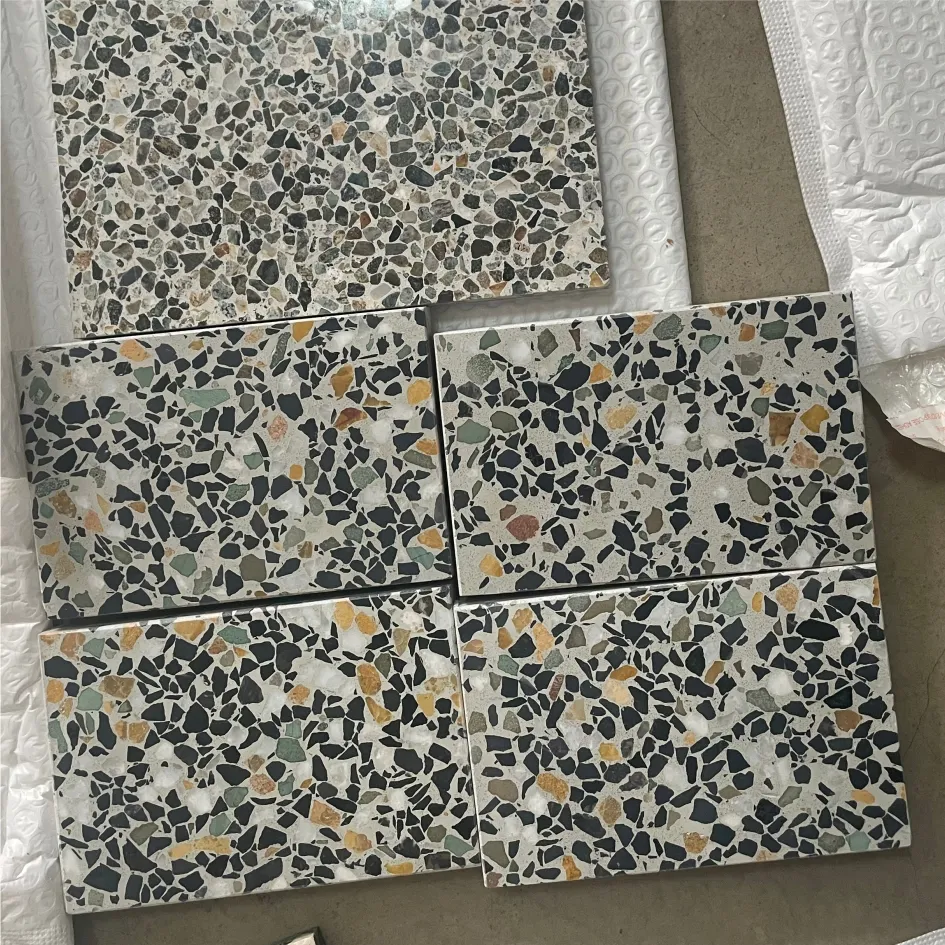 Kunstmatige Terrazzo Tegel Multicolor Terrazzo Aanrecht Grote Plaat