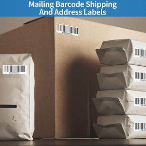 Có thể tái chế A4 không thấm nước dính Sticker nửa giấy nhãn tấm trống nhãn cho Express vận chuyển - Product Image 5