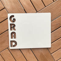 Marco de Fotos Rectangular de MDF Sublimable de 150x180mm, Certificado CARB P2 EN71, 5mm de Grosor, Personalizable con Logotipo, para Sublimación por Calor MDFSUB