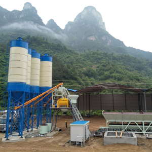 HZS75 Elektrische Beton mischa nlage Neue Produktions linie mit 1 Jahr Garantie Kern komponenten motor - Product Image 1