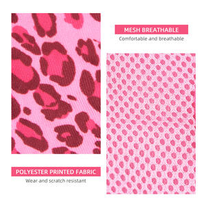 Arnés de Nailon Ajustable de Lujo con Diseño Geométrico en 3 Colores, Arnés para Perro Cachorro, Ideal para Viajes al Aire Libre - Product Image 5