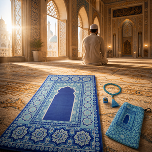 Ensemble <span class=keywords><strong>de</strong></span> <span class=keywords><strong>tapis</strong></span> <span class=keywords><strong>de</strong></span> prière musulman avec lecteur <span class=keywords><strong>Coran</strong></span> LED, <span class=keywords><strong>tapis</strong></span> <span class=keywords><strong>de</strong></span> prière islamique haut <span class=keywords><strong>de</strong></span> gamme avec haut-parleur audio <span class=keywords><strong>Coran</strong></span> et <span class=keywords><strong>tasbih</strong></span> pour cadeau <span class=keywords><strong>de</strong></span> Ramadan - Product Image 2