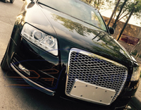 Grille nid d'abeille en plastique ABS argent RS6 pour A6 C6 2008-2011 nouvel état facile