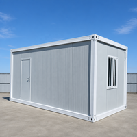 Conteneur de bureau temporaire durable, maison préfabriquée en kit pour camp de travail, dortoir pour ouvriers, maison modulaire pour entreprise