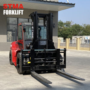 Chariot élévateur diesel STMA 10 <span class=keywords><strong>Tn</strong></span> 10 tonnes 10ton FD100 Qatar avec une longueur de fourche de 1220 mm - Product Image 2