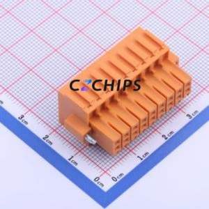 KF2EDGKEM-3.5-2*9P Plug-in Terminal Block P=3.5mm Connector Male Plug Screw Fixing 2x9P 3.5mm - Product Image 2