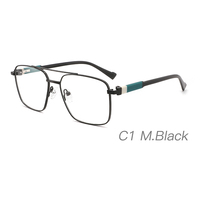 Nouvelle conception, vente en gros, monture optique classique multicolore, lunettes de vue tendance pour hommes, monture Haoya YX9001 CN ZHE, pour tous les visages