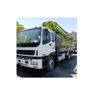 Camion pompe à béton ISUZU 2019 d'occasion Camion pompe à béton ISUZU 47m Camion pompe ZOOMLION à bon prix