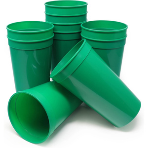 Football Competitions Use Cheap Price Custom Logo <b>Plastic</b> <b>Cups</b> Durable Eco Friendly 12oz 16oz 24oz 32oz Stadium <b>Cup</b> - Product Image 1