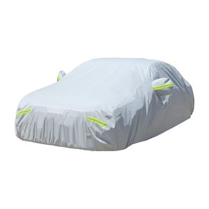 Car Accessories Universal Car Cover <b>Waterproof</b> Windproof <b>Sunscreen</b> All Weather protection Scratch Resistant PEVA with Cotton - Product Image 1