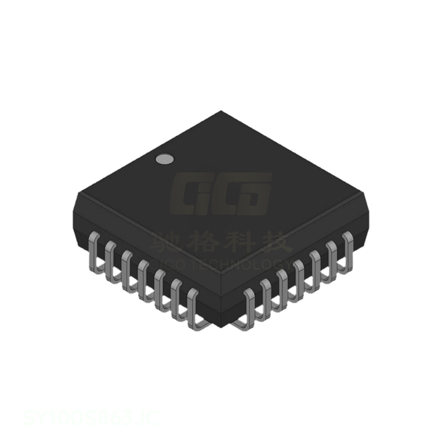 28 LCC SY100S863JC Logic Electronics Component In Stock