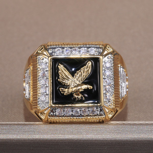 Eagle Design Ring Bold Style Finger Ring for Men - Product Image 6